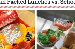 Battle Royale: Nutrients in Sack Lunch vs. School Lunch
